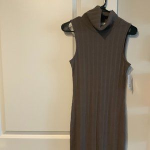 Nine West turtle neck sleeveless midi dress - NWT